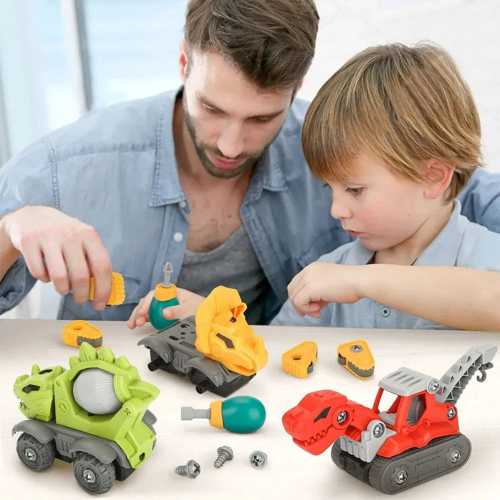 A Dinosaur Suit Building Toy Gift For Boys